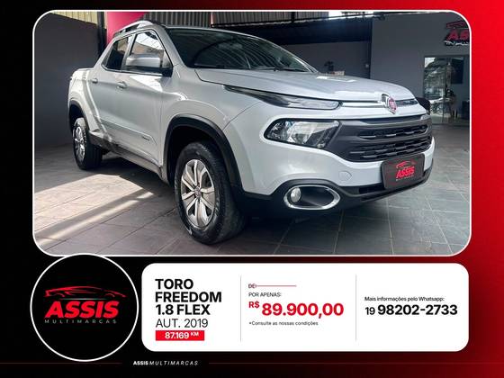 FIAT TORO 1.8 16V EVO FLEX FREEDOM AT6 FIAT TORO 1.8 16V EVO FLEX FREEDOM AT6